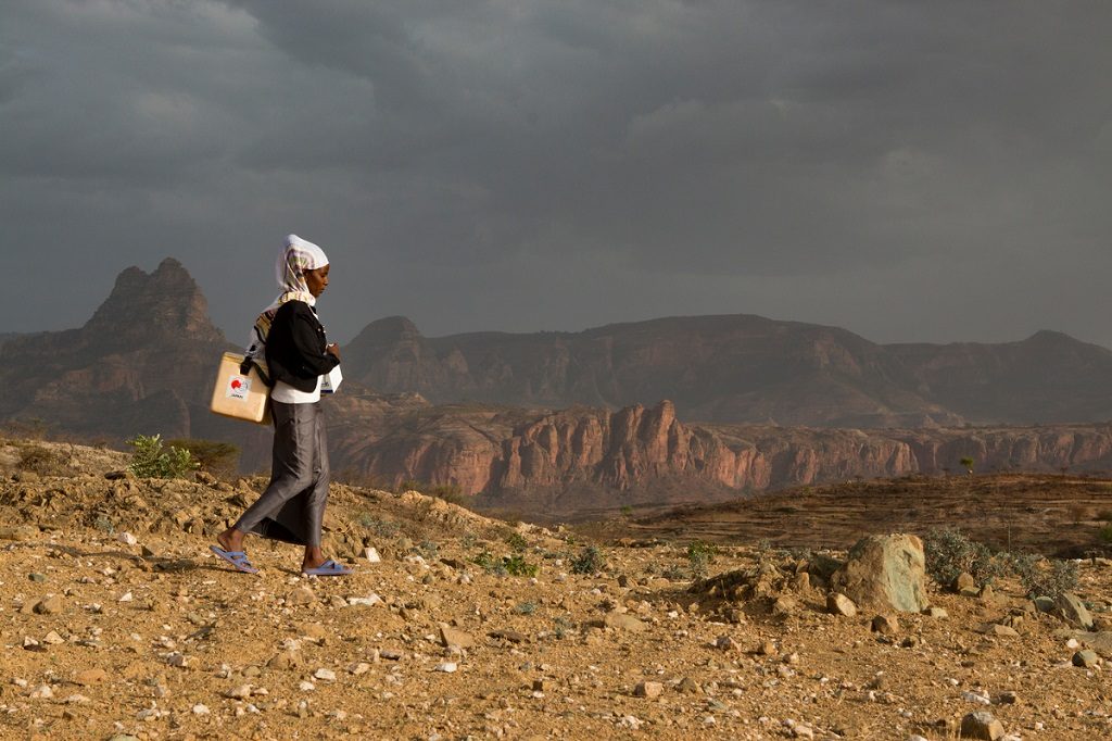 Tibre Desu is one of 38,000 female health extension workers trained by the Government of Ethiopia, with support from the Global Fund, to bring basic health care closer to people’s homes.
