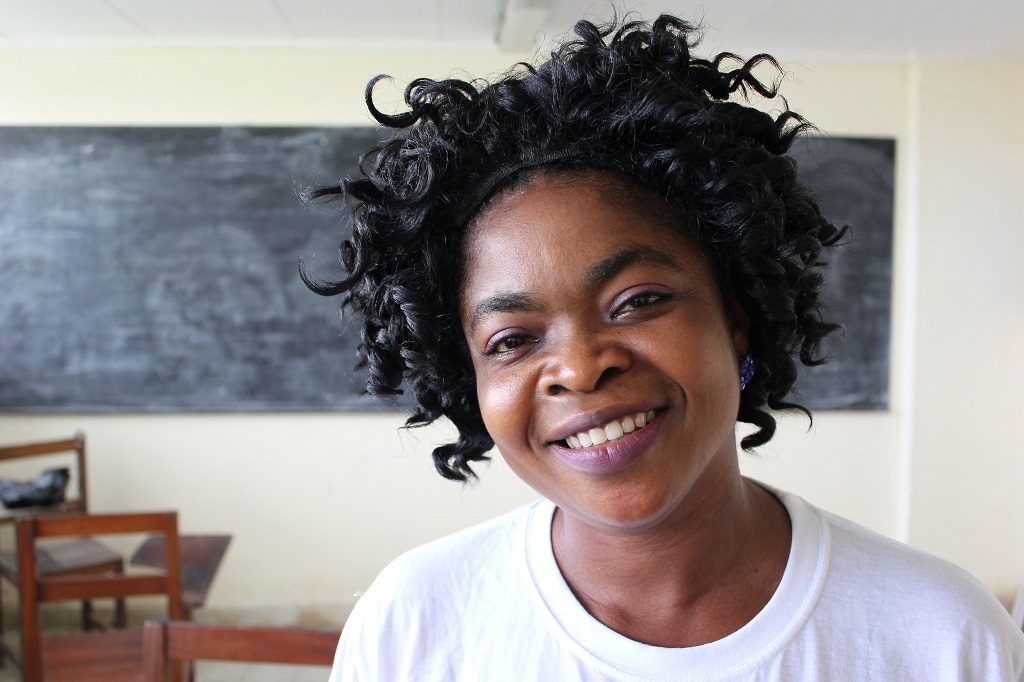 Patience Dahn is a recent graduate of the Tubman National Institute of Medical Arts’ School of Midwifery program and is now trained to help mothers across Liberia deliver babies safely.