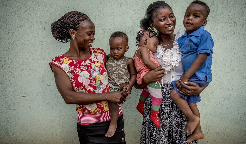 Women and children in Nigeria
