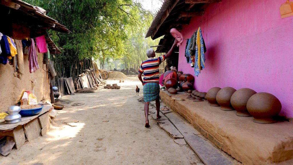 Samaru keeps busy with daily chores