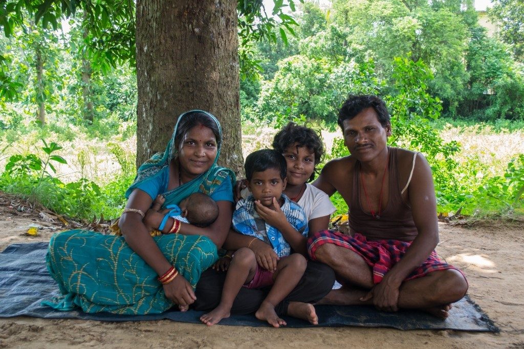 Family in India