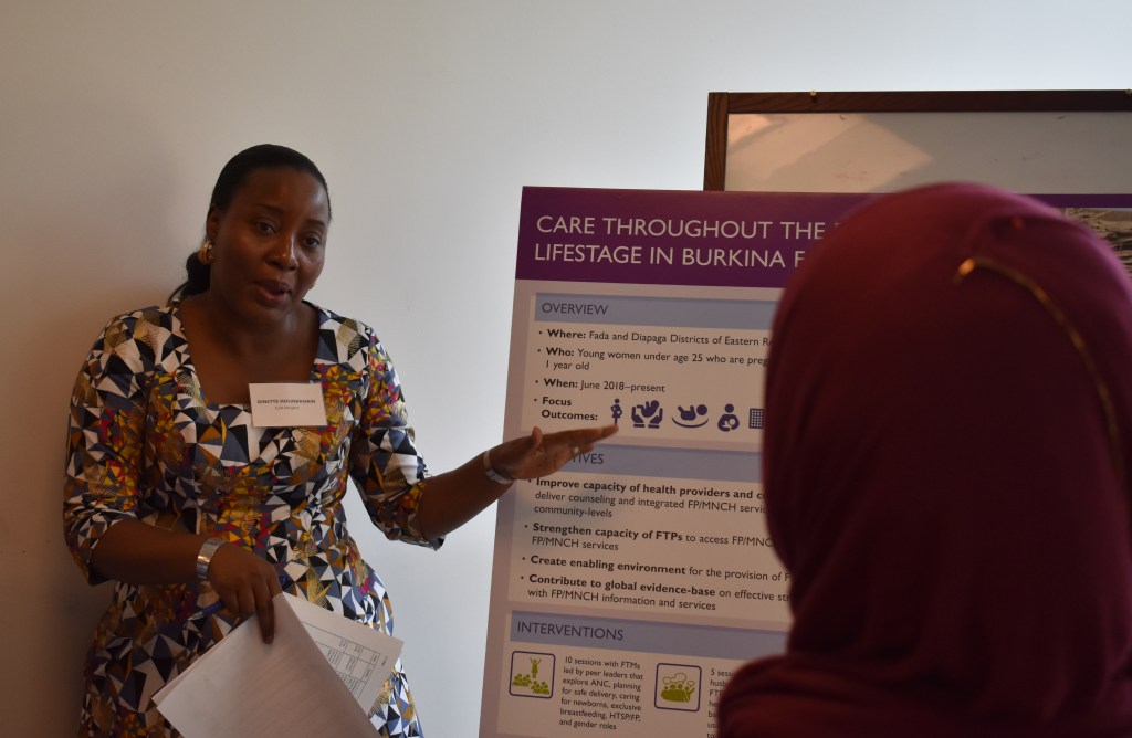 E2A’s Ginette Hounkanrin discusses the project in Burkina Faso. 